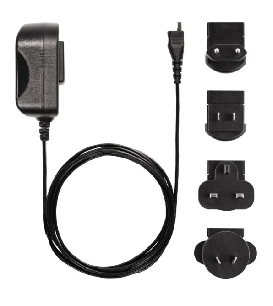 Producto Alimentador/cargador universal 100-240 VCA / 6.3 VCC - Con adaptadores internacionales