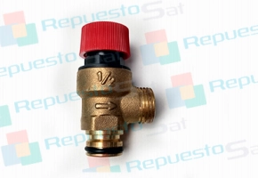 Válvula seguridad 3 bar  E-T 1/2    S-M 1/2