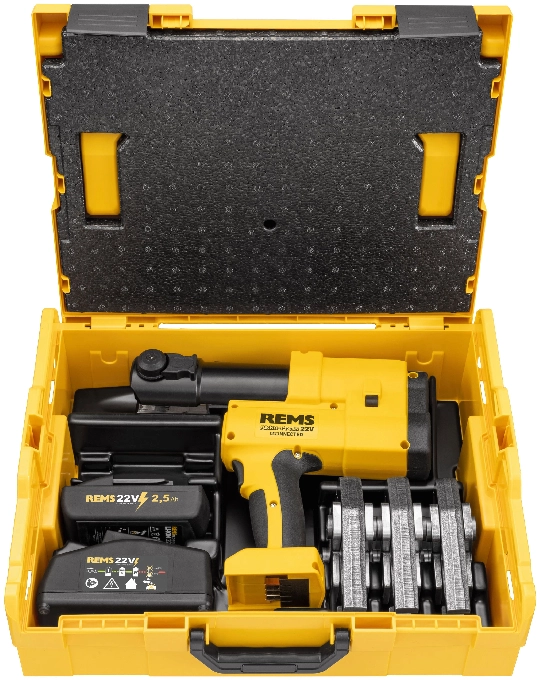 Producto REMS Akku-Press 22V Connected Set F 16+20+26 L-Boxx