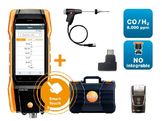 Set testo 300 Longlife - Con impresora