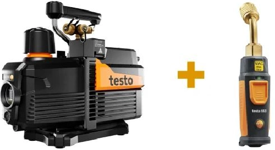 Producto Set testo 565i - Bomba automática 10CFM y vacuómetro testo 552i