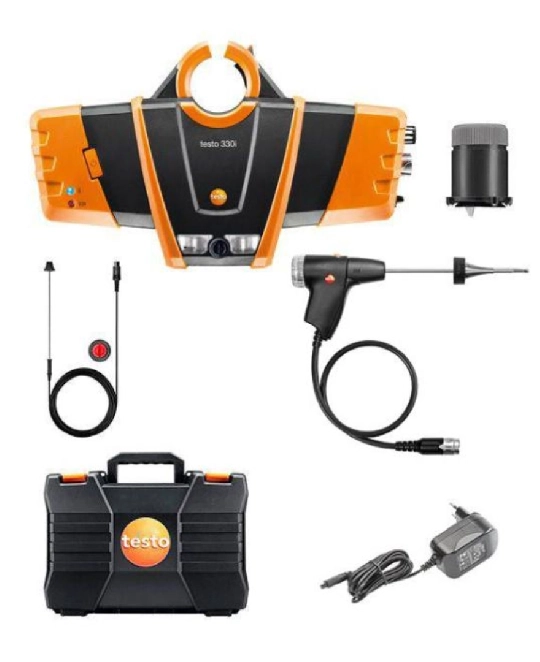 Producto Set analizador de combustión testo 330i